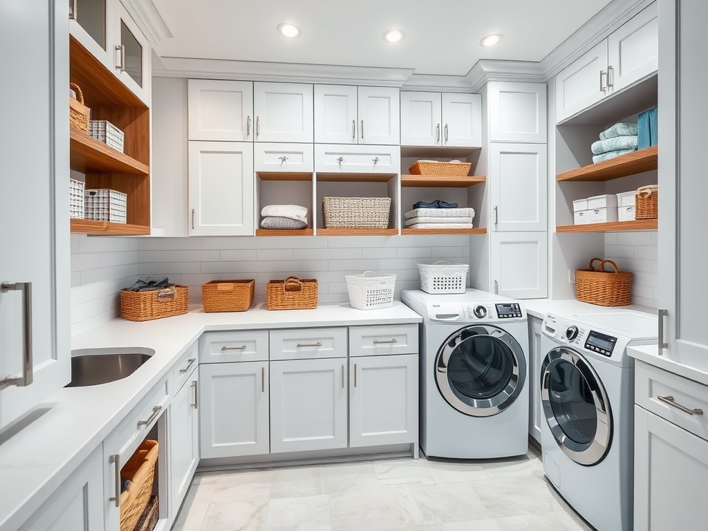 Laundry Day Made Easy: Custom Laundry Room Organization in Fairfield & New Haven CT